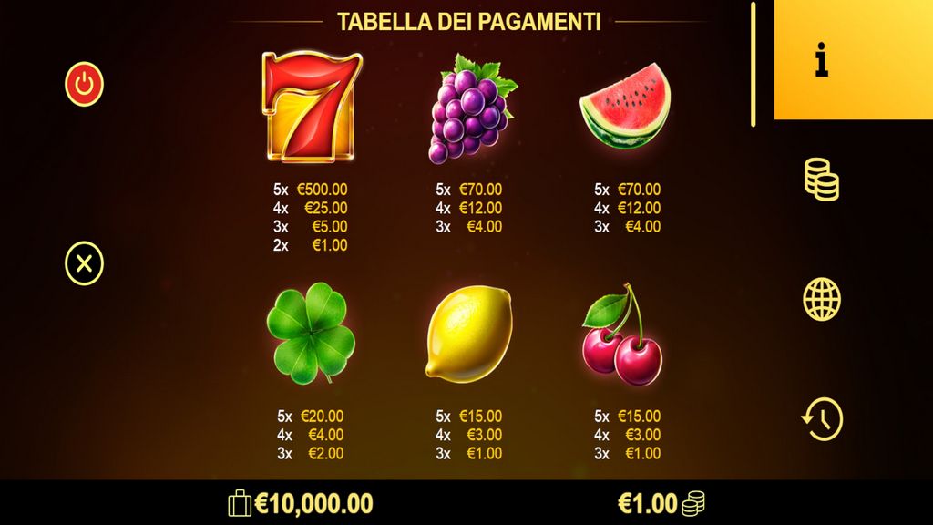 Gioca alla versione di prova di Blazing Crown Deluxe - Slot Royal Fruit