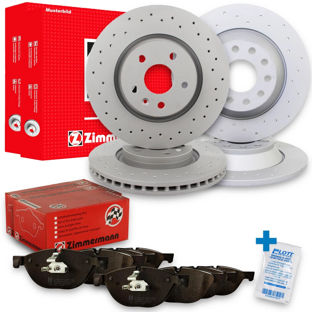 Якісні гальма Zimmermann для VOLVO S60 II (134) 2.0 D4 — безпека та надійність