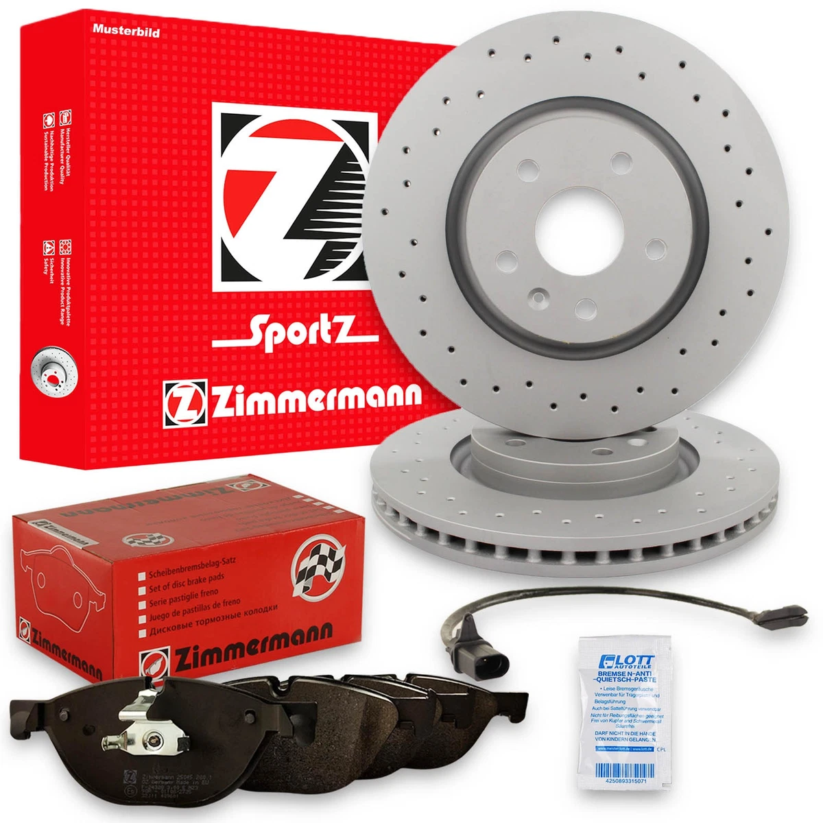 Безпечне гальмування для Fiat Bravo I: якісні компоненти Zimmermann