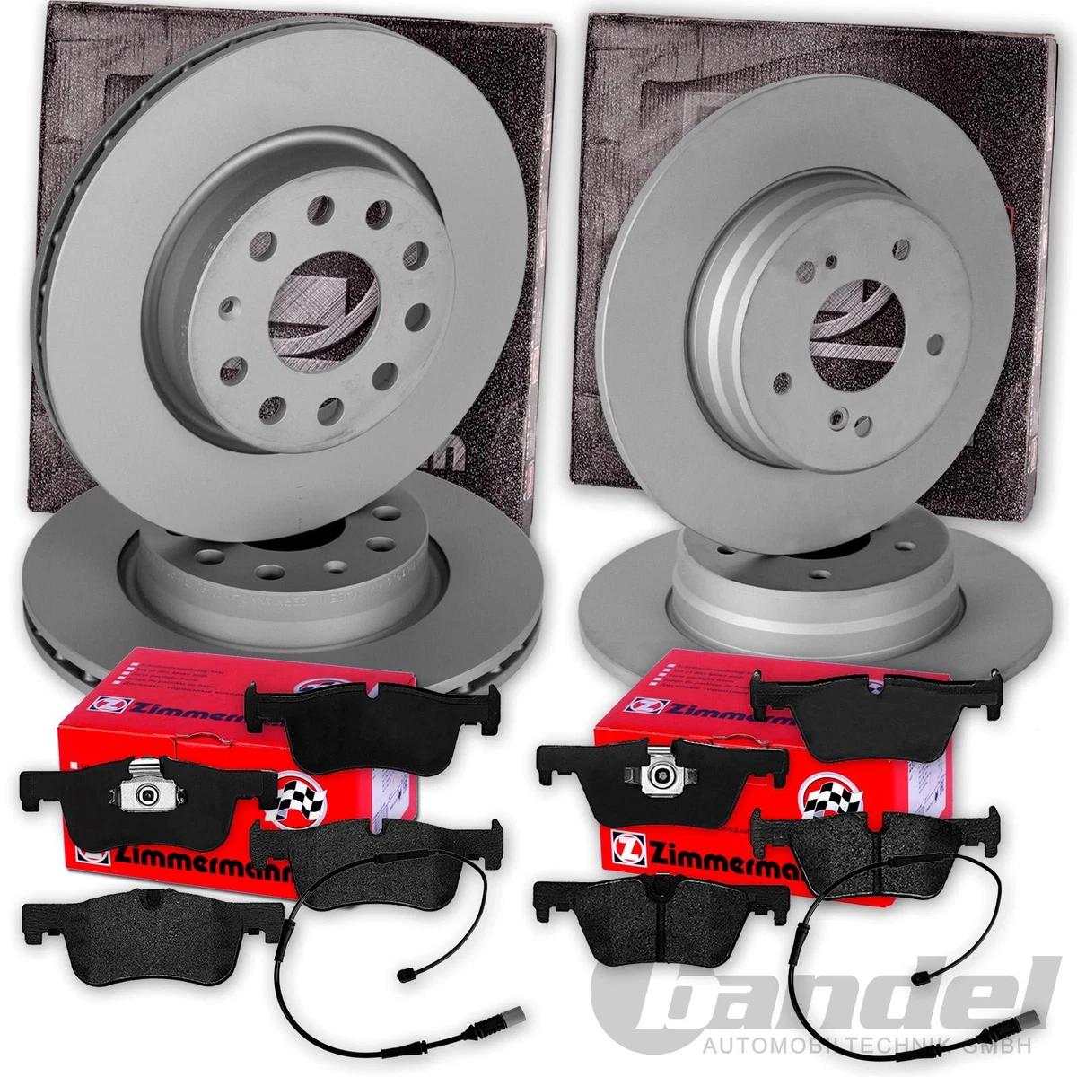 Гальмівні колодки та диски Zimmermann для AUDI A1 Sportback – безпека понад усе