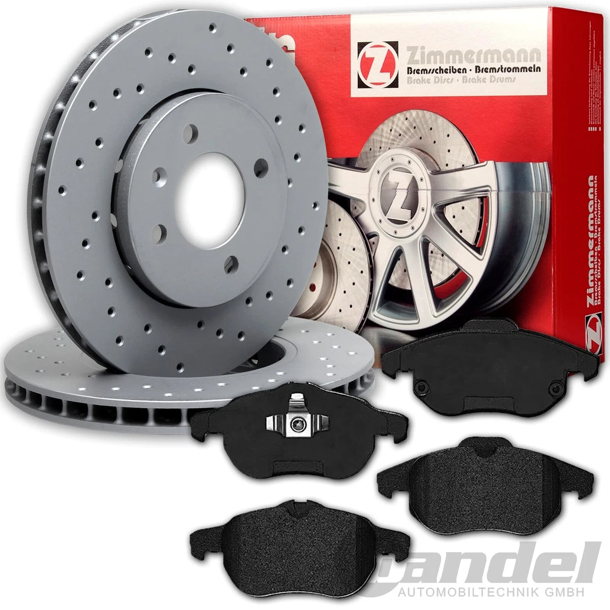 Оригінальні гальмівні колодки Zimmermann для CITROEN C-CROSSER 2.2 HDi Купить Спортивные тормозные диски - Оригінальні гальмівні колодки Zimmermann для CITROEN C-CROSSER 2.2 HDi