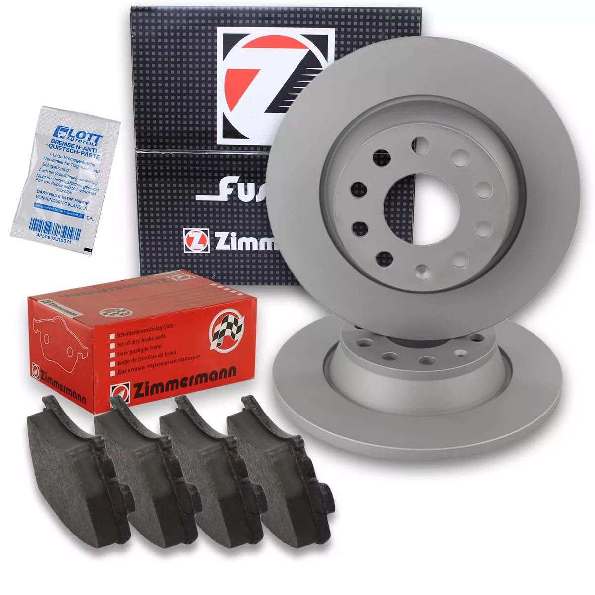 Якісні гальма Zimmermann для VOLVO S60 II (134) 2.0 D4 — безпека та надійність