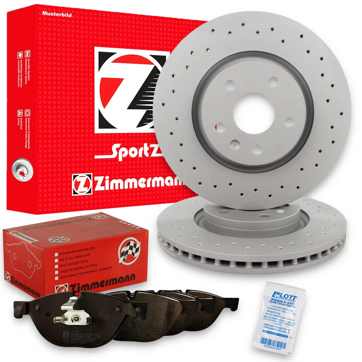 Гальмівні компоненти Opel Vectra C Caravan: безпека та якість від Otto-Zimmermann