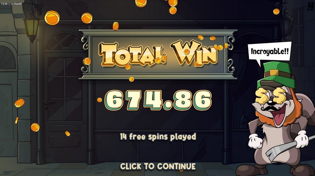 Le Bandit Slot Zusammenfassung 2025